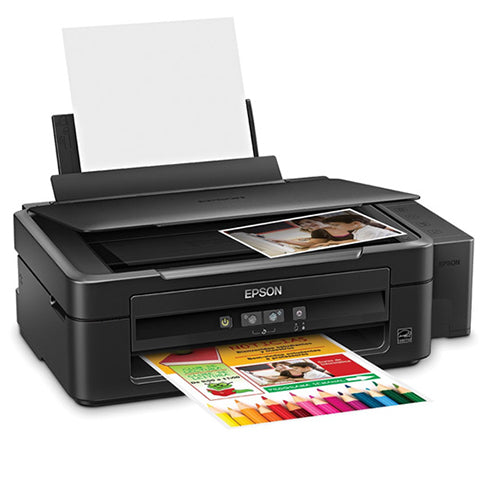 Epson L360 Ink Tank System Color 3-in-1 Printer (Print, Scan, Copy, Manual Duplex, One Touch Scan & Copy)